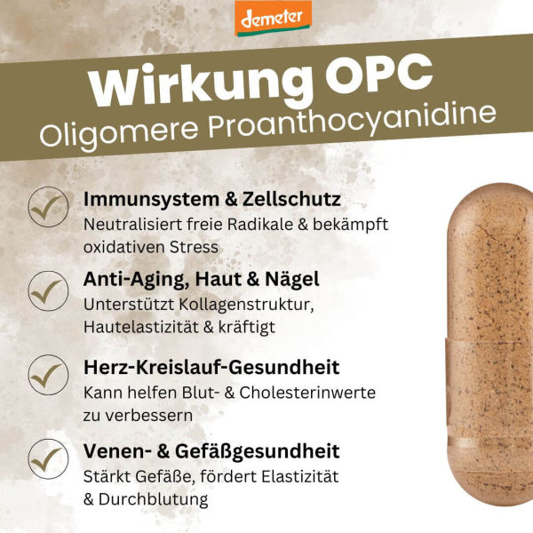 NEU:  AOX® Demeter-OPC Präparat, BIO